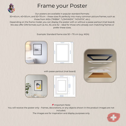 Frame your poster