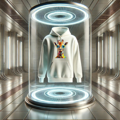 Giraffe Hoodie – Unisex Kapuzenpullover mit stylischem Giraffen-Motiv | Bequeme & trendige Streetwear