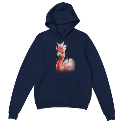 Hoodie Flamingo Navy
